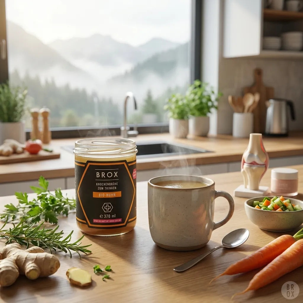 Knochenbouillon Klassik Huhn richtig anwenden im Alltag