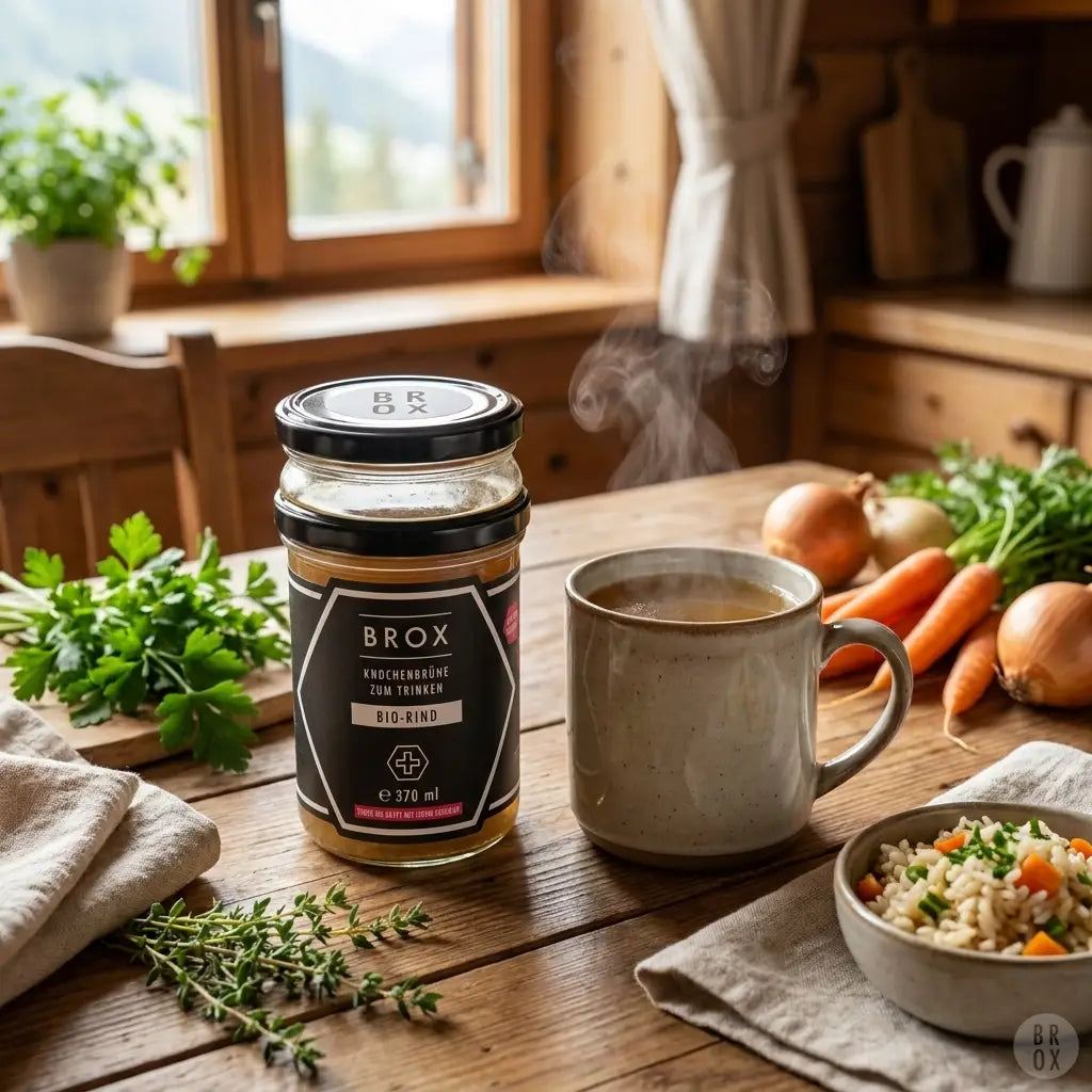 Knochenbouillon Klassik Rind: 7 praktische Anwendungen
