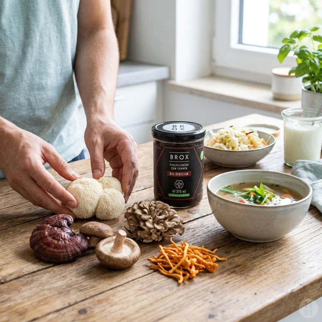 Vitalpilze: Top 5 für Darmgesundheit und Immunsystem